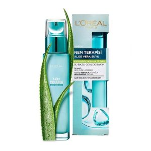 سرم آبرسان لورال Loreal عصاره آلوئه ورا پوست نرمال تا مختلط حجم 70 میل