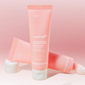 کرم مرطوب کننده پی دی آر ان صورتی مدیکیوب Medicube Pdrn Pink Hyaluronic Moisturizing Cream 50Ml