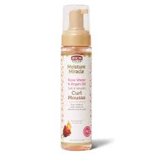 موس مو رز واتر و روغن آرگان آفریکن پراید African Pride Moisture Miracle Rose Water & Argan Oil Curl Mousse