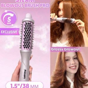 برس حرارتی حالت‌دهنده و صاف کننده مو شیگلم Sheglam (مدل Hydra Shot Steam)
