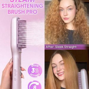 برس حرارتی حالت دهنده و صاف کننده مو شیگلم Sheglam - مدل (Hydra Shot Steam)