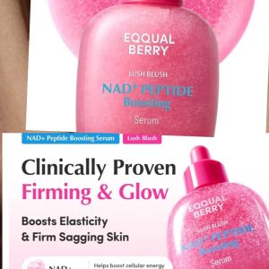سرم تقویت‌کننده و جوانساز اِکوال بری (EQQAL BERRY Lush Blush NAD+ Peptide Boosting Serum)