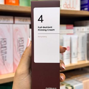 کرم لیفت کننده و مغذی شماره ۴ نومبوزین با عصاره جینسینگ قرمز (Numbuzin No.4 Full-Nutritient Firming Cream)